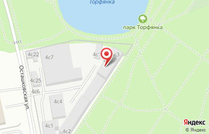 Супермангал на Осташковской улице на карте
