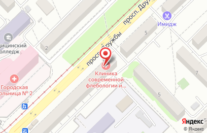Служба доставки суши и пиццы Bento в Куйбышевском районе на карте