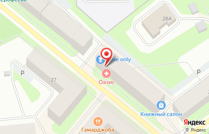 Физкультурно-оздоровительный центр Оазис в Мурманске на карте
