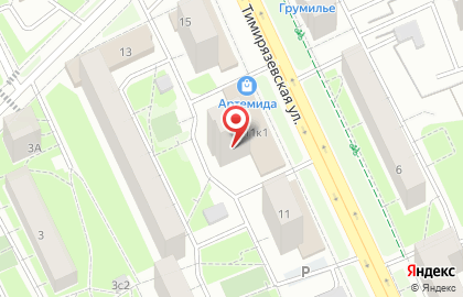 Стоматологическая клиника "Здоровая улыбка" на Дмитровской на карте