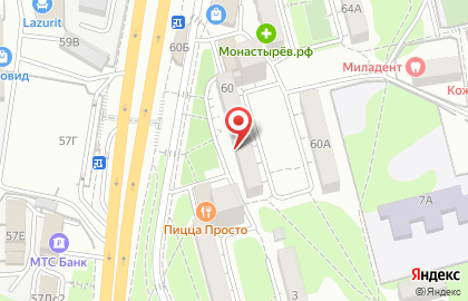 Цветочный магазин РОЗА ДВ на проспекте 100-летия Владивостока на карте