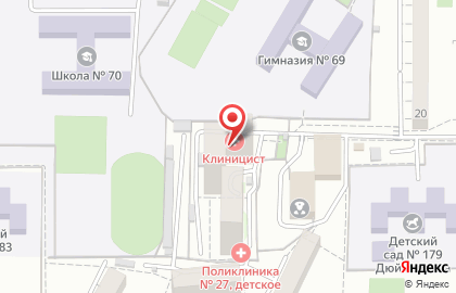Медицинская лаборатория CL на улице Дмитрия Благоева на карте