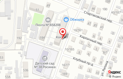 Библиотека Контакт на карте