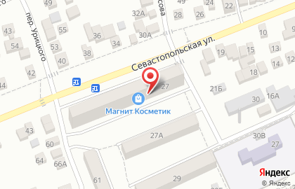 Строительный магазин Мастерок на Севастопольской улице на карте