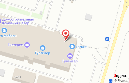 Интерьер-центр Гулливер на улице Маяковского на карте