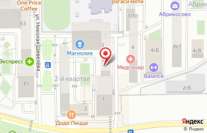 Центр коррекции фигуры "Ева" на карте