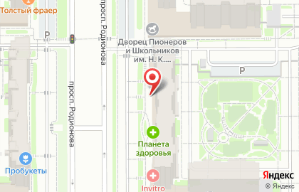 Магазин разливного пива Craft Beer House в Калининском районе на карте