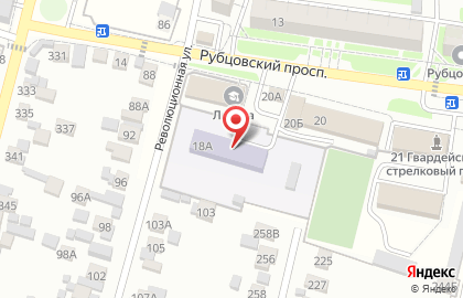 Детский сад Светлячок №46 в Рубцовске на карте