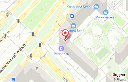 Place2Epil на Комсомольском проспекте на карте