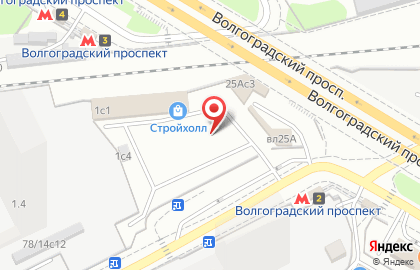 Магазин строительного инструмента на Новоостаповской улице на карте