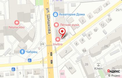 Магазин электротехнической продукции АВС электро на улице Шишкова, 70 на карте