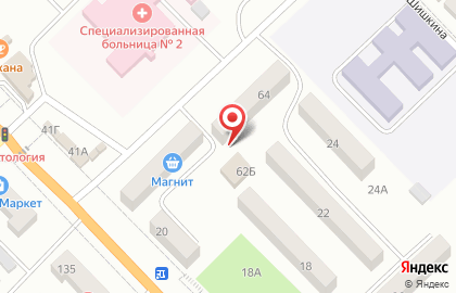 Продовольственный магазин Орешек на Городской улице на карте
