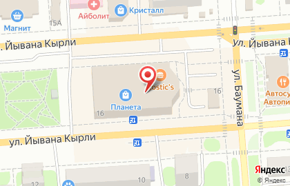 ОАО Мобильные ТелеСистемы на улице Баумана на карте