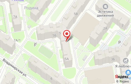 Детская игровая комната Радужный Лес на карте