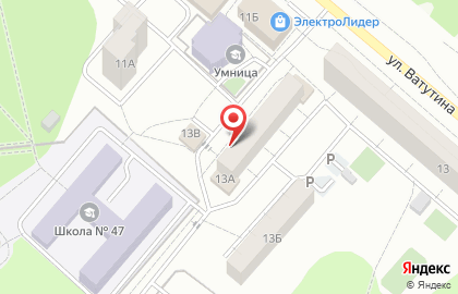 Универсам фиксированных цен Fix Price в Кировском районе на карте