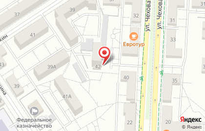 Центр по уходу за детьми Теремок в Альметьевске на карте