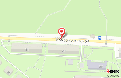 Магазин фруктов и овощей на Комсомольской, 25/1 на карте