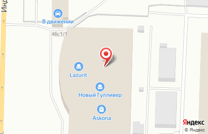 Магазин ортопедических матрасов и товаров для сна Askona на Индустриальной улице на карте