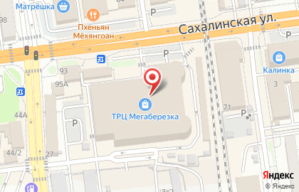Ломбард Самовар на Сахалинской улице на карте