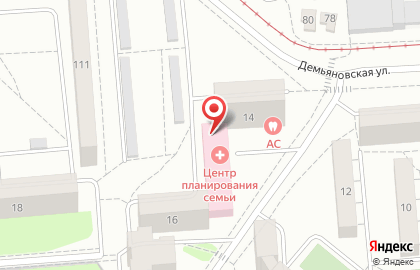 Поликлиническое отделение Клинический центр охраны здоровья семьи и репродукции на Киевской улице, 14 на карте