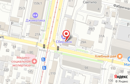 СберБанк в Краснодаре на карте