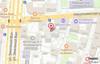Туристическое агентство Горячие туры на Николоямской улице на карте