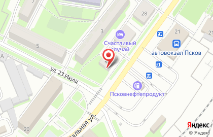 Аптека-А в Пскове на карте