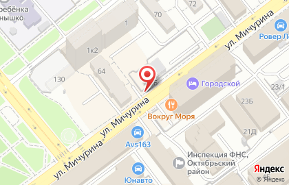 Автоцентр ЯнкиКар в Октябрьском районе на карте