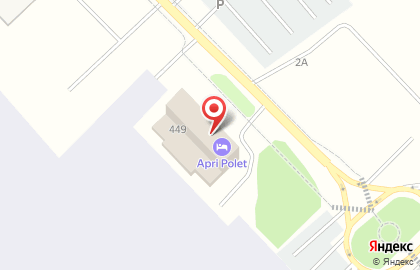Авиацентр на Аэродромной улице на карте