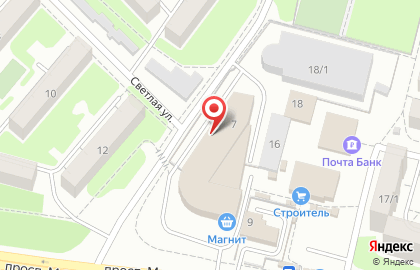 Шинный центр Вулкан в Омске на карте