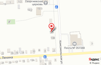 Участковая избирательная комиссия №717 на Комсомольской на карте