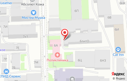 Ирбис на Цветочной улице на карте