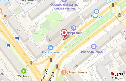 ООО Интегра на Кольцовской улице на карте