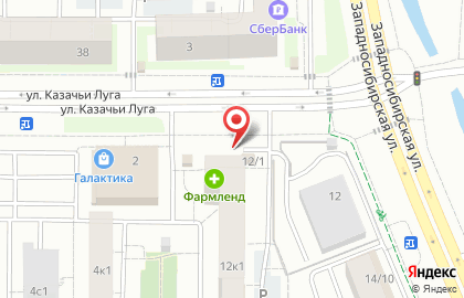 Цветочный магазин в Тюмени на карте