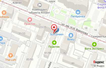 Будь Здоров в Фрунзенском районе на карте