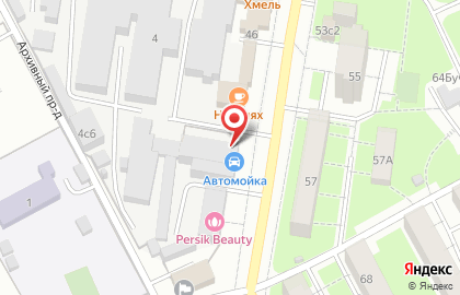 Автомойка в Москве на карте