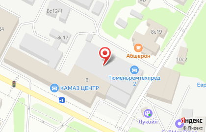 Компания ООО «ТЮМЕНЬРЕМТЕХПРЕД 2» на карте