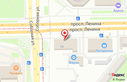 Магазин постоянных распродаж МПР на проспекте Ленина на карте