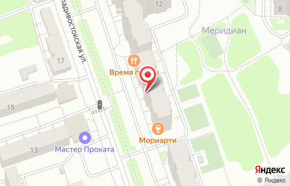 Интернет-магазин автозапчастей Пятая передача на Владивостокской улице на карте