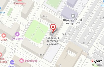 Городской сервисный центр МОССЕРВИС на улице Кедрова на карте