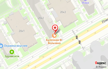 Пекарня Кренделёк на Комендантском проспекте на карте
