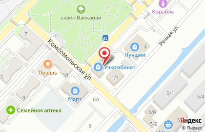 ООО Феникс на Гвардейской улице на карте