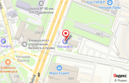 Роснефть на проспекте Михаила Нагибина на карте
