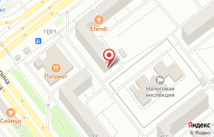 Бухгалтерская фирма на Комсомольском проспекте на карте