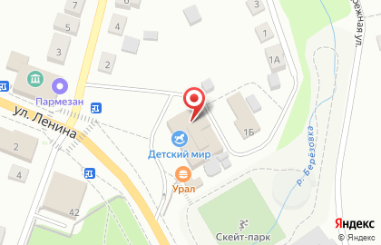 Столет на улице Ленина на карте