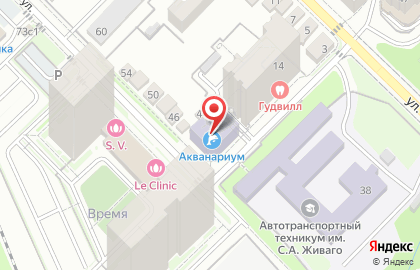 Акванариум на карте