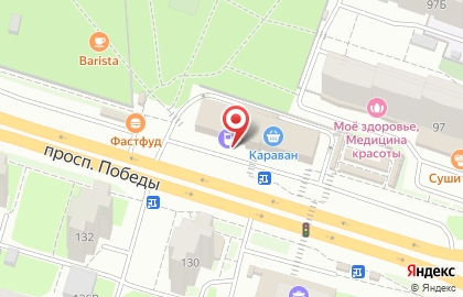 Мастерская Фатер в Октябрьском районе на карте