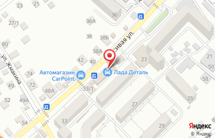 Банкомат Ставропольпромстройбанк на Красивой улице на карте