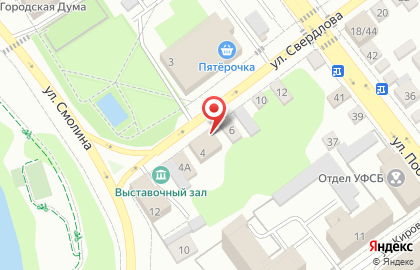 Агентство недвижимости Риэлтофф-Дом на улице Свердлова на карте