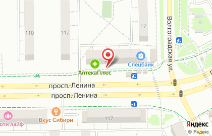Букетная мастерская Розетта на проспекте Ленина на карте